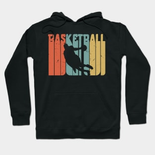 Vintage Retro Basketball / basketball lover / basketball fan / basketball gift idea / basketball present Hoodie